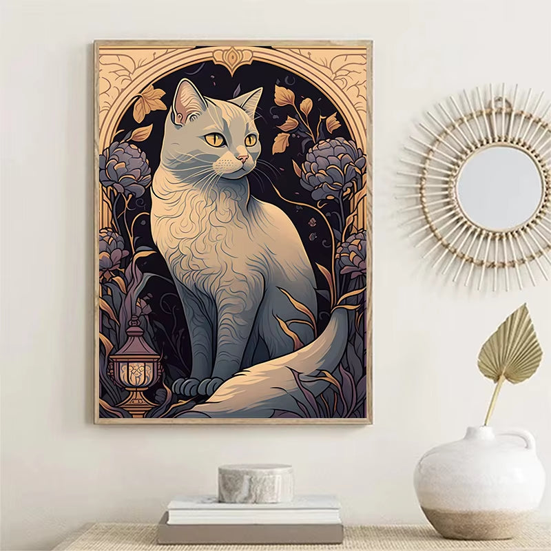 Katzen - Kunst Poster