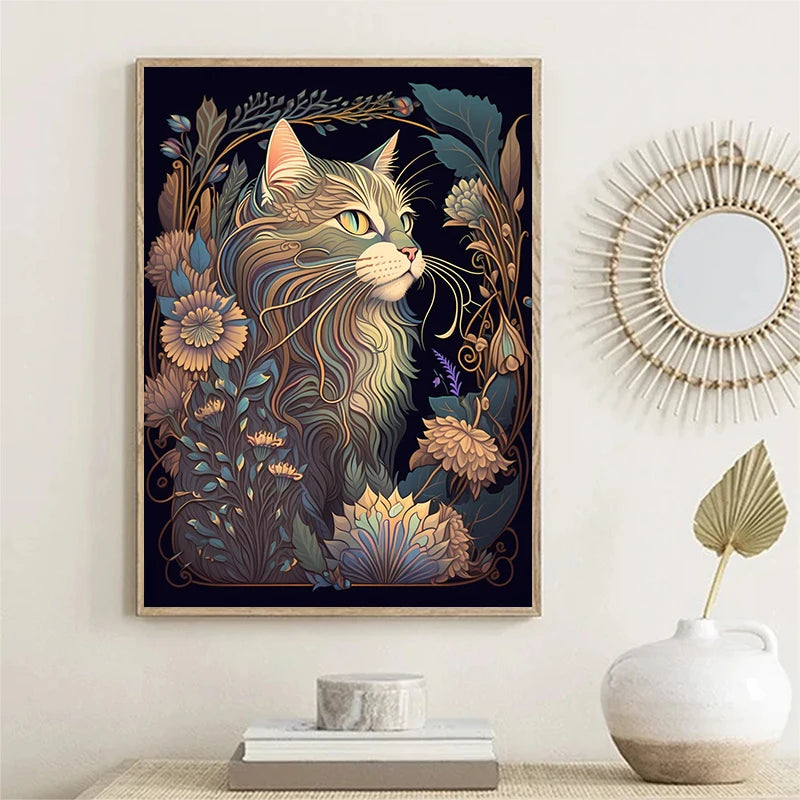 Katzen - Kunst Poster